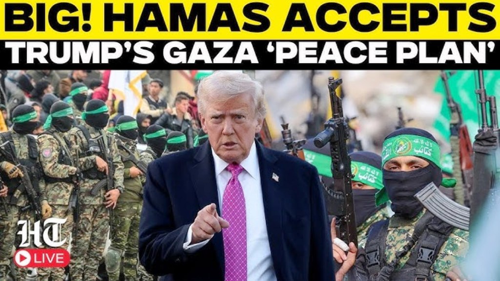 Hamas accepts Trump peace plan ending 2 years of war in Gaza, returning hostages -pics n video
