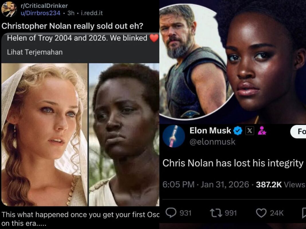 Elon Musk Criticizes Christopher Nolan Over ‘The Odyssey’ Casting – ‘Has He Lost His Integrity?’ -pics n video